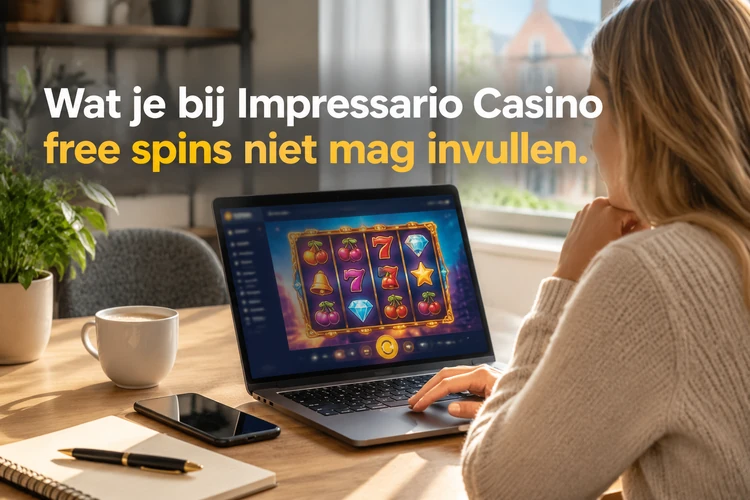 Wat je bij Impressario Casino free spins niet mag invullen
