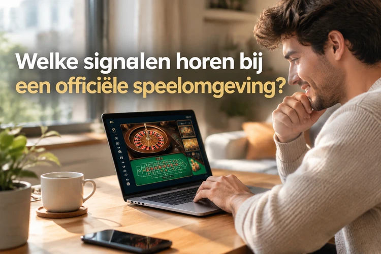 Welke signalen horen bij een officiële speelomgeving?