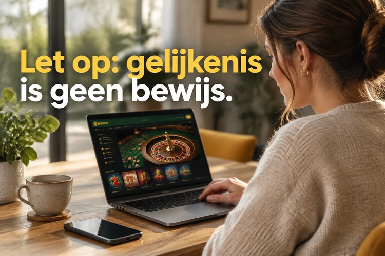 Let op: gelijkenis is geen bewijs