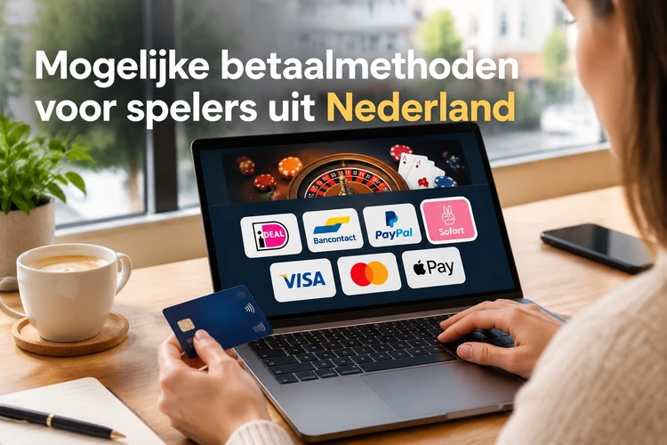 Mogelijke betaalmethoden voor spelers uit Nederland