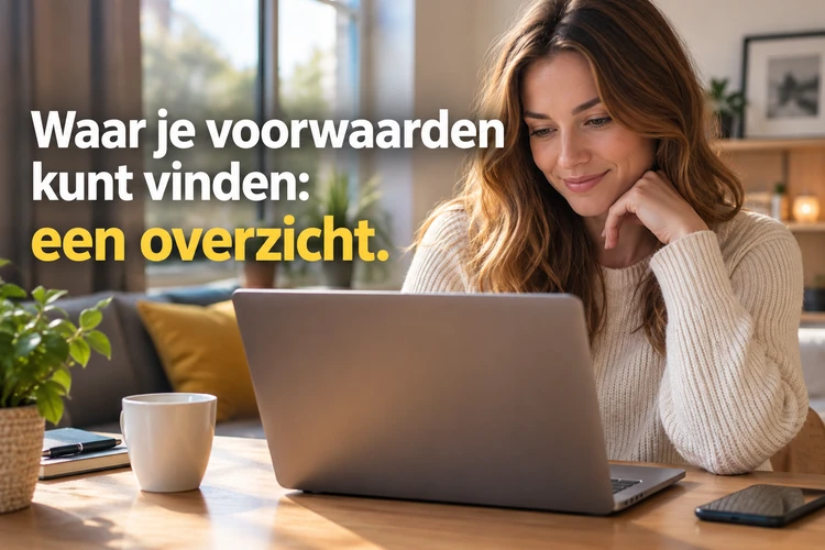 Waar je voorwaarden kunt vinden: een overzicht