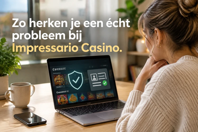Zo herken je een écht probleem bij Impressario Casino