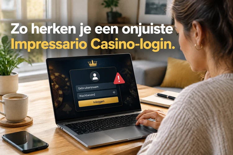 Zo herken je een onjuiste Impressario Casino-login