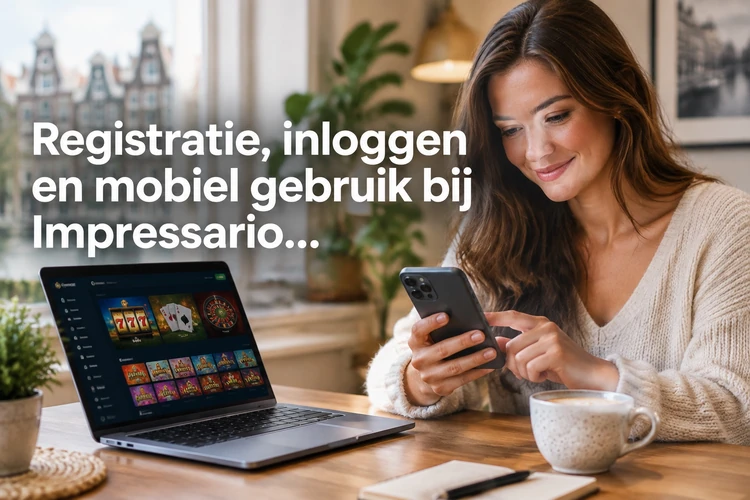 Registratie, inloggen en mobiel gebruik bij Impressario Casino